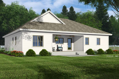 Modern Farmhouse House Plan #098-00549 Elevation Photo