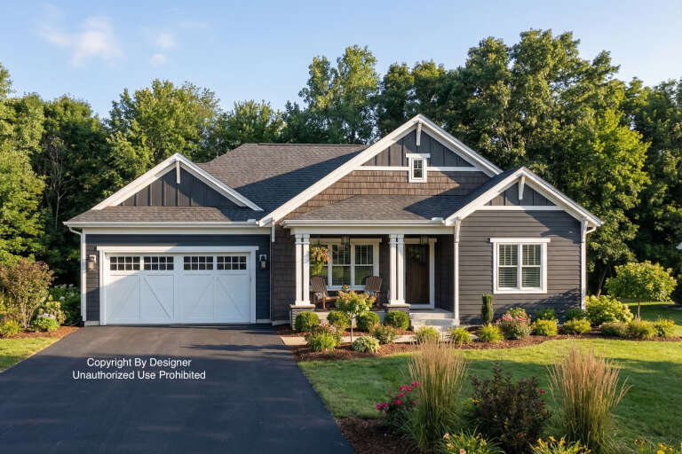 House Plan House Plan #33105 Front Elevation 