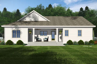 Modern Farmhouse House Plan #098-00552 Elevation Photo