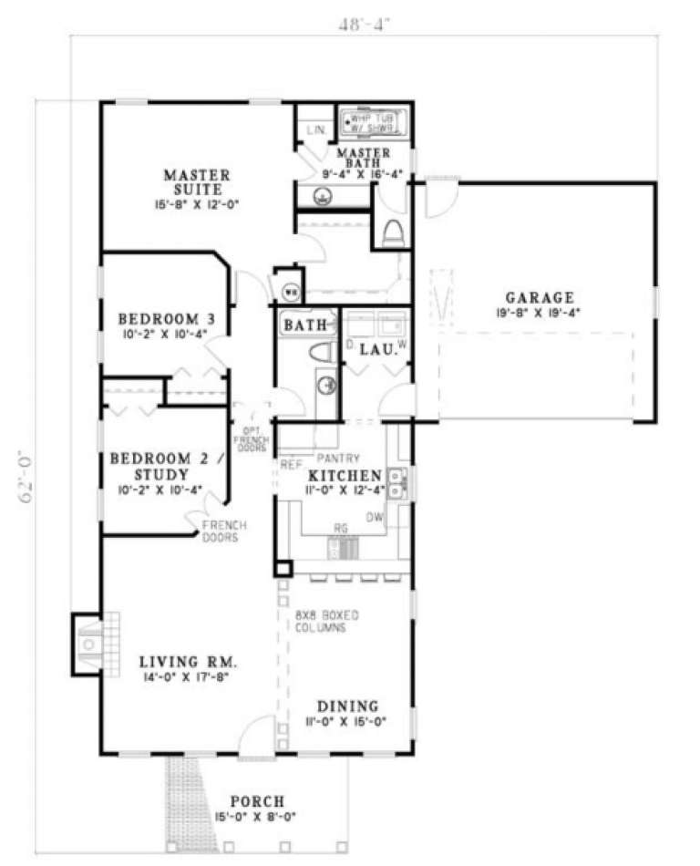 House Plan House Plan #3311 Drawing 1
