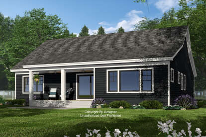 Craftsman House Plan #098-00558 Elevation Photo