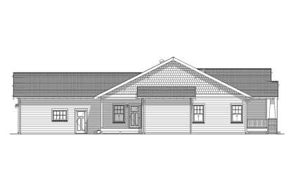 Craftsman House Plan #5460-00002 Elevation Photo