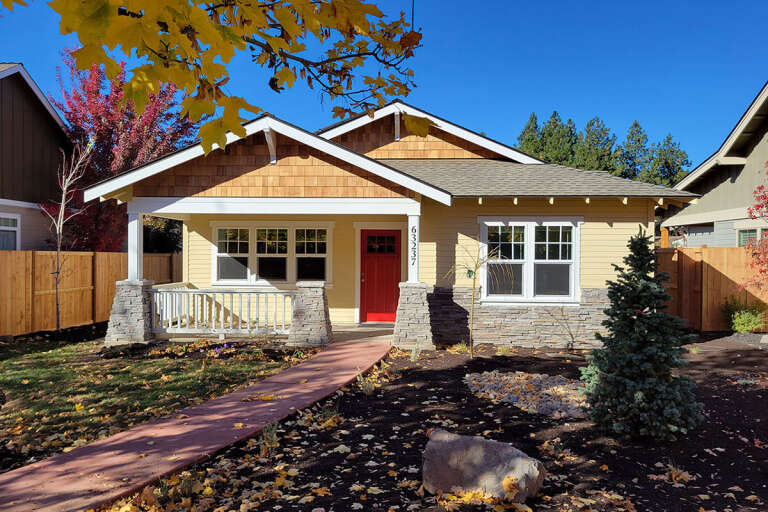 House Plan House Plan #33116 Angled Front Elevation