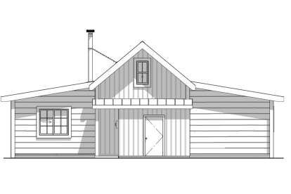 Cabin House Plan #5460-00004 Elevation Photo