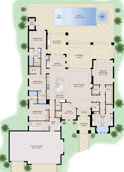 Main Floor  for House Plan #748-00002