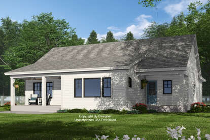 Modern Farmhouse House Plan #098-00560 Elevation Photo