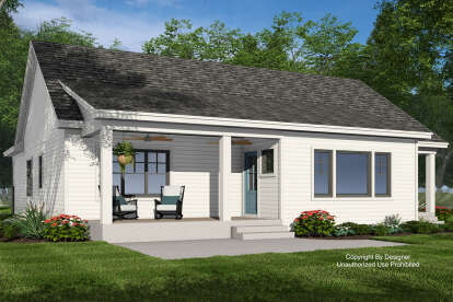Modern Farmhouse House Plan #098-00561 Elevation Photo