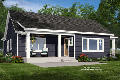 Craftsman House Plan #098-00562 Elevation Photo