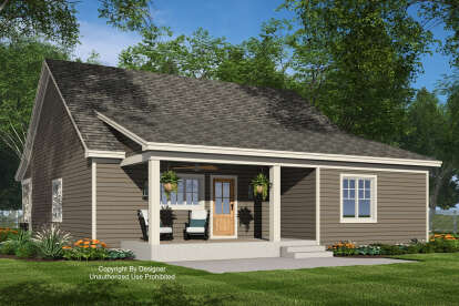 Craftsman House Plan #098-00564 Elevation Photo