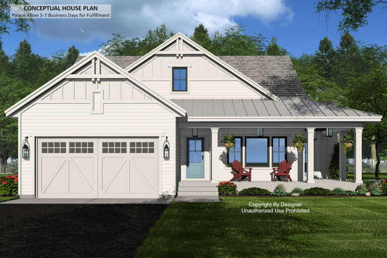 House Plan House Plan #33134 Front Elevation 