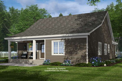 Craftsman House Plan #098-00567 Elevation Photo