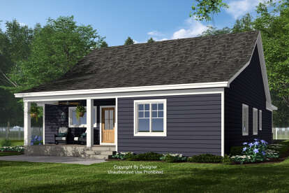 Craftsman House Plan #098-00568 Elevation Photo