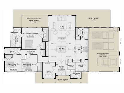 Main Floor  for House Plan #5984-00026