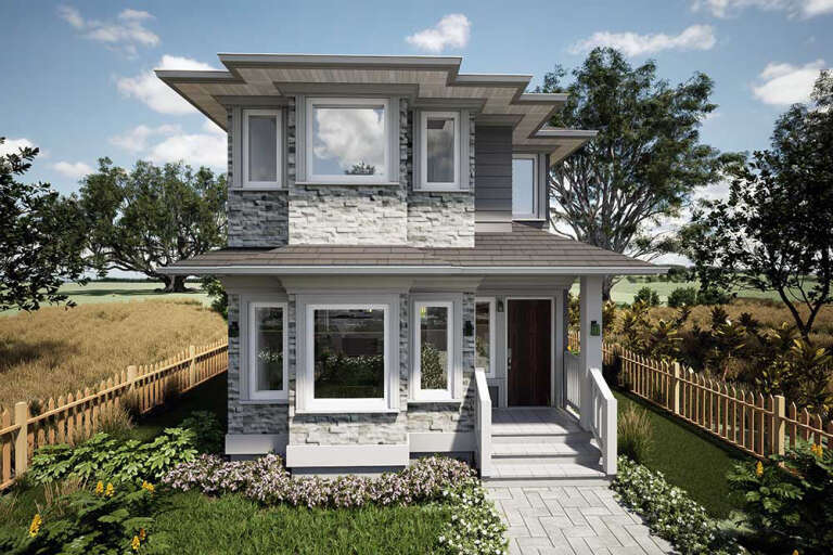House Plan House Plan #33138 Front Elevation 