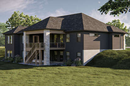 Modern House Plan #963-01144 Elevation Photo
