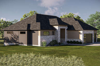Modern House Plan #963-01144 Elevation Photo