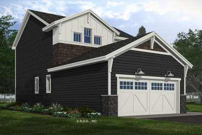 Craftsman House Plan #098-00570 Elevation Photo