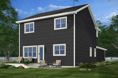 Craftsman House Plan #098-00570 Elevation Photo