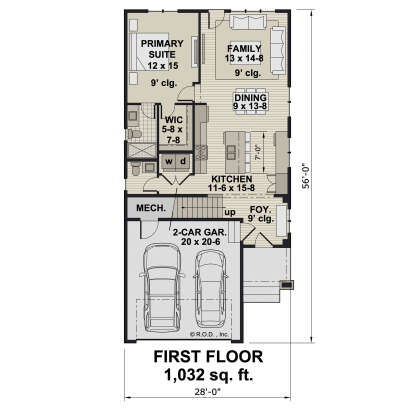 Main Floor  for House Plan #098-00570