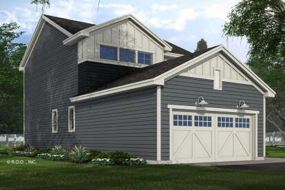 Craftsman House Plan #098-00571 Elevation Photo