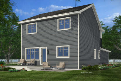 Craftsman House Plan #098-00571 Elevation Photo