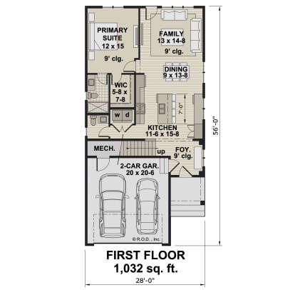 Main Floor  for House Plan #098-00571
