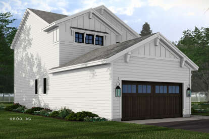Modern Farmhouse House Plan #098-00572 Elevation Photo