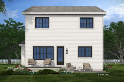 Modern Farmhouse House Plan #098-00572 Elevation Photo