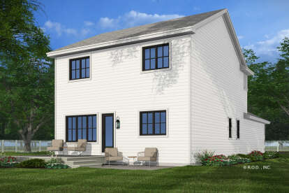 Modern Farmhouse House Plan #098-00572 Elevation Photo