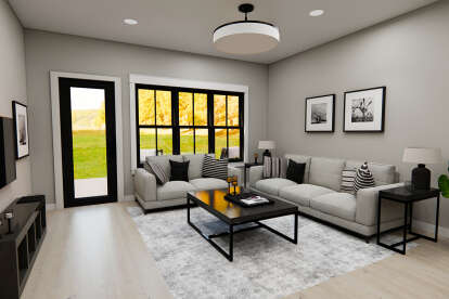 Modern Farmhouse House Plan #098-00572 Additional Photo