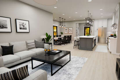 Modern Farmhouse House Plan #098-00572 Additional Photo