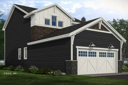 Craftsman House Plan #098-00573 Elevation Photo
