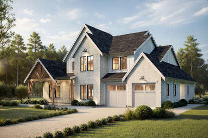 European House Plan #8937-00109 Elevation Photo