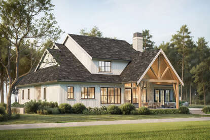 European House Plan #8937-00109 Elevation Photo