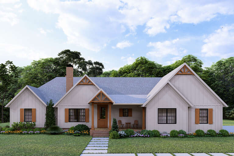 House Plan House Plan #33151 Front Elevation 