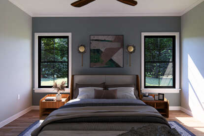 Modern Farmhouse House Plan #7568-00036 Additional Photo