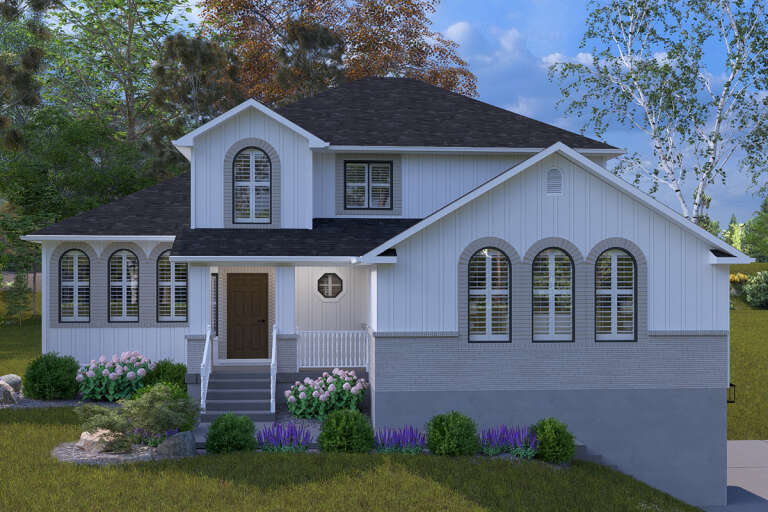 House Plan House Plan #33152 Front Elevation 