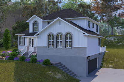 Traditional House Plan #2802-00396 Elevation Photo