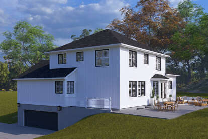 Traditional House Plan #2802-00396 Elevation Photo