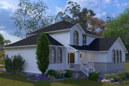 Traditional House Plan #2802-00396 Elevation Photo