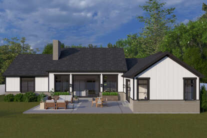 Traditional House Plan #2802-00397 Elevation Photo