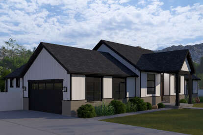 Traditional House Plan #2802-00397 Elevation Photo