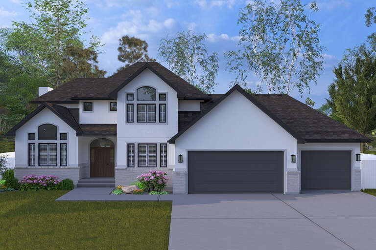 House Plan House Plan #33154 Front Elevation 