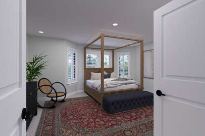 Modern Transitional House Plan #2802-00398 Additional Photo