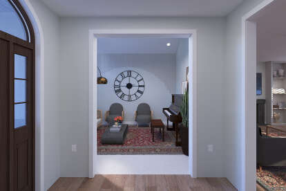 Modern Transitional House Plan #2802-00398 Additional Photo