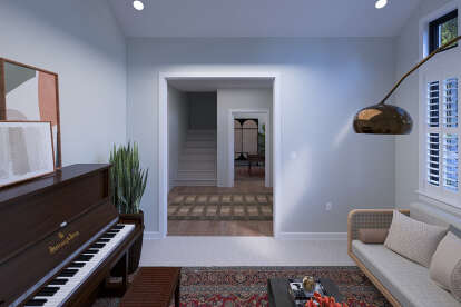 Modern Transitional House Plan #2802-00398 Additional Photo