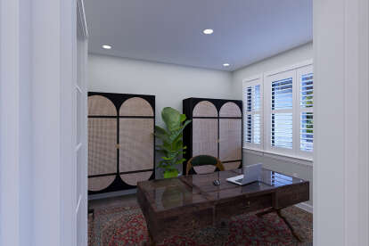 Modern Transitional House Plan #2802-00398 Additional Photo