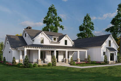 Modern Farmhouse House Plan #8318-00426 Elevation Photo