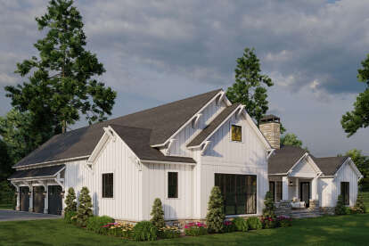 Modern Farmhouse House Plan #8318-00426 Elevation Photo