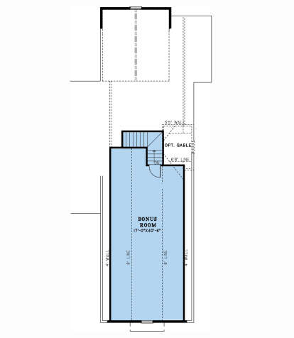 Bonus Room for House Plan #8318-00426